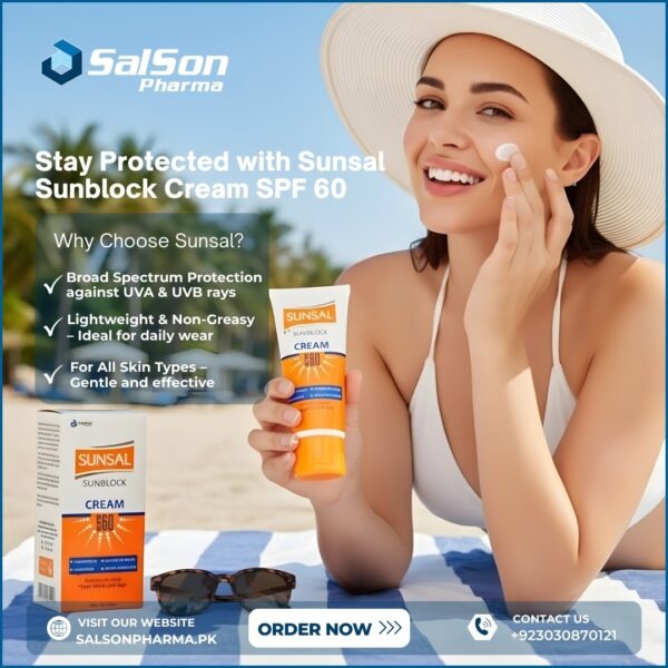 Sunsal Sunblock SPF 60